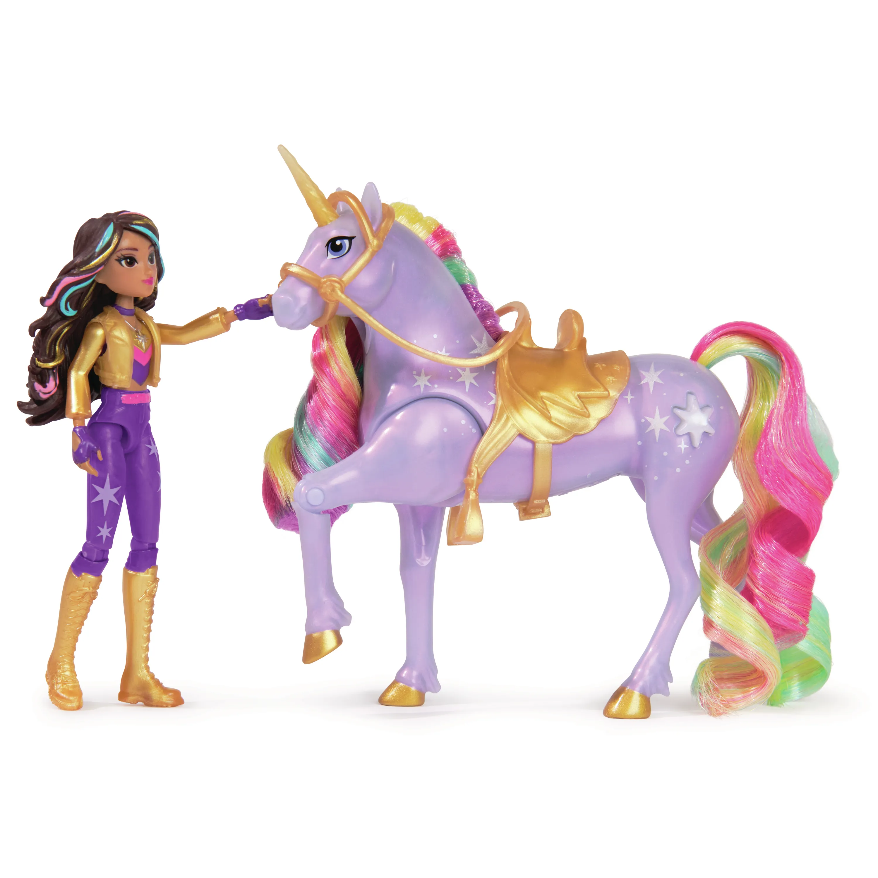 Spin Master Unicorn Academy - Light Magic Wildstar and Sophia, toy figure