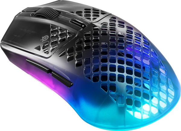 SteelSeries Aerox 3 Wireless Gen 2 tr&aring;dl&ouml;s gamingmus, Shadow