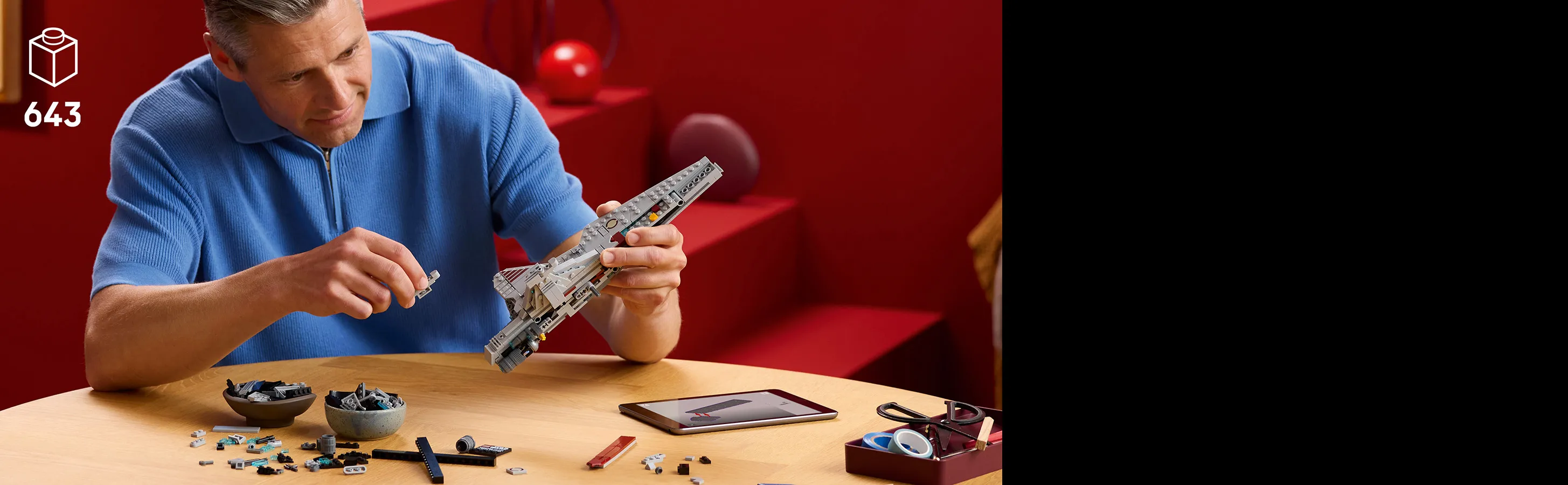 LEGO Star Wars Venator-luokan hy&ouml;kk&auml;ysristeilij&auml; 75441