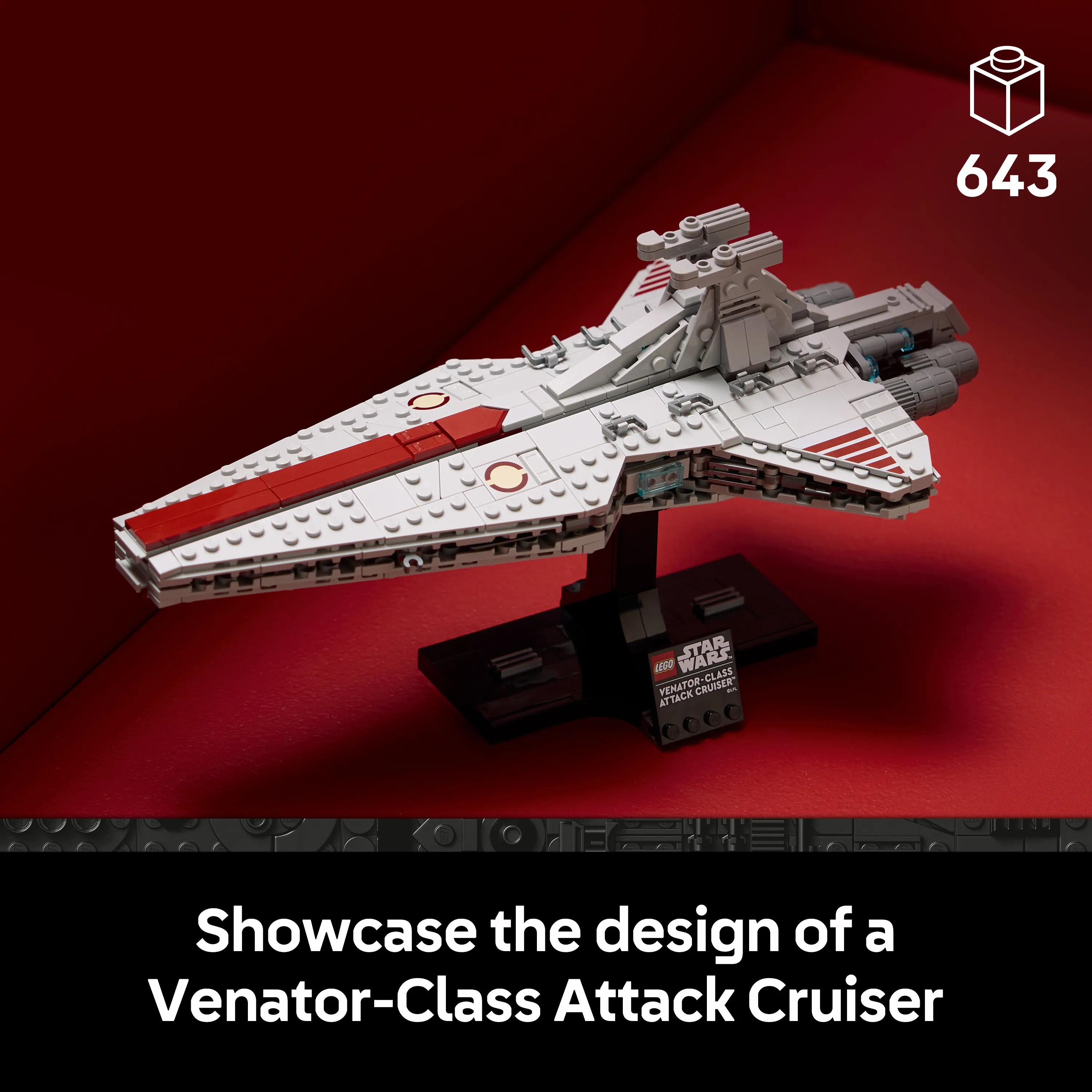 LEGO Star Wars Venator-luokan hy&ouml;kk&auml;ysristeilij&auml; 75441