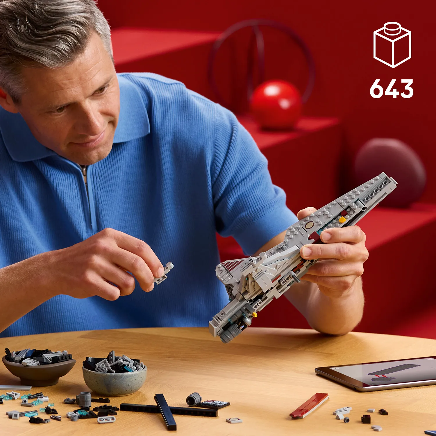 LEGO Star Wars Venator-luokan hy&ouml;kk&auml;ysristeilij&auml; 75441