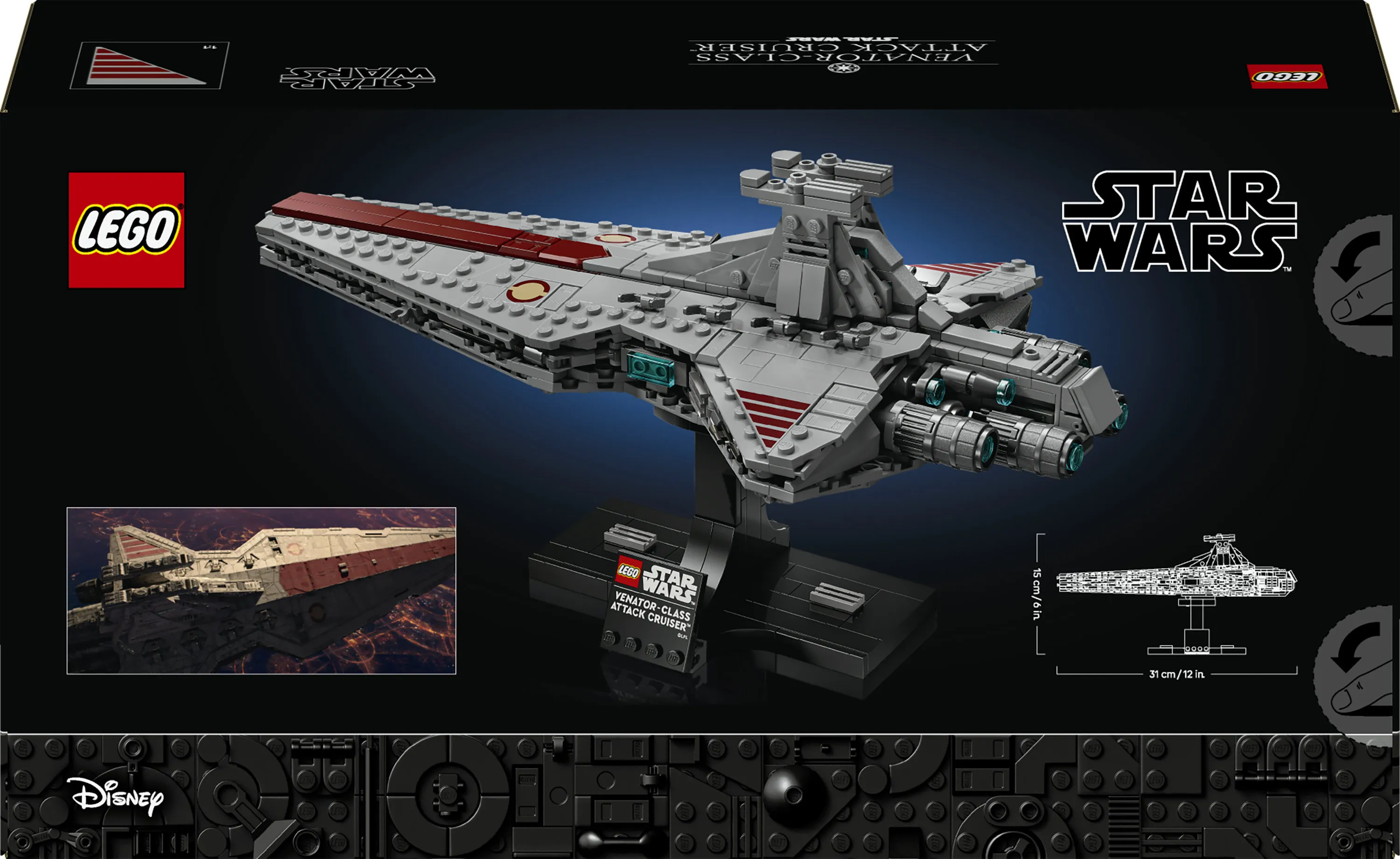 LEGO Star Wars Venator-luokan hy&ouml;kk&auml;ysristeilij&auml; 75441