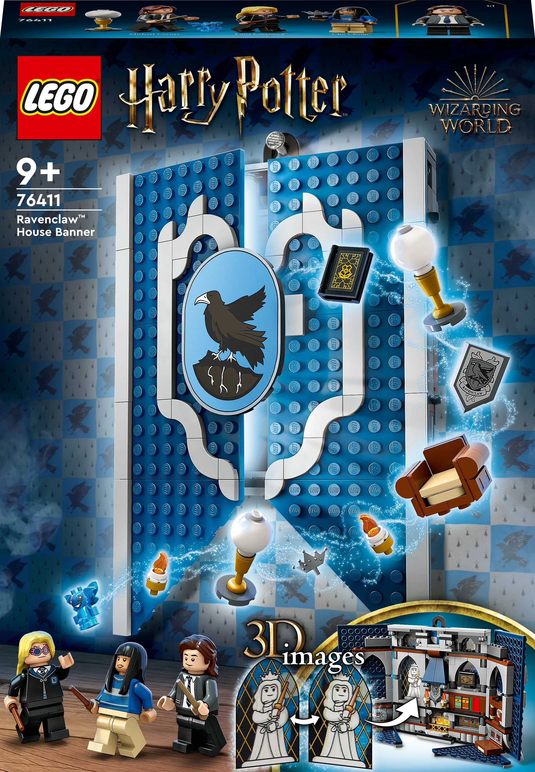 Lego Harry Potter Ravenclaw House Banner Construction Toy 76411