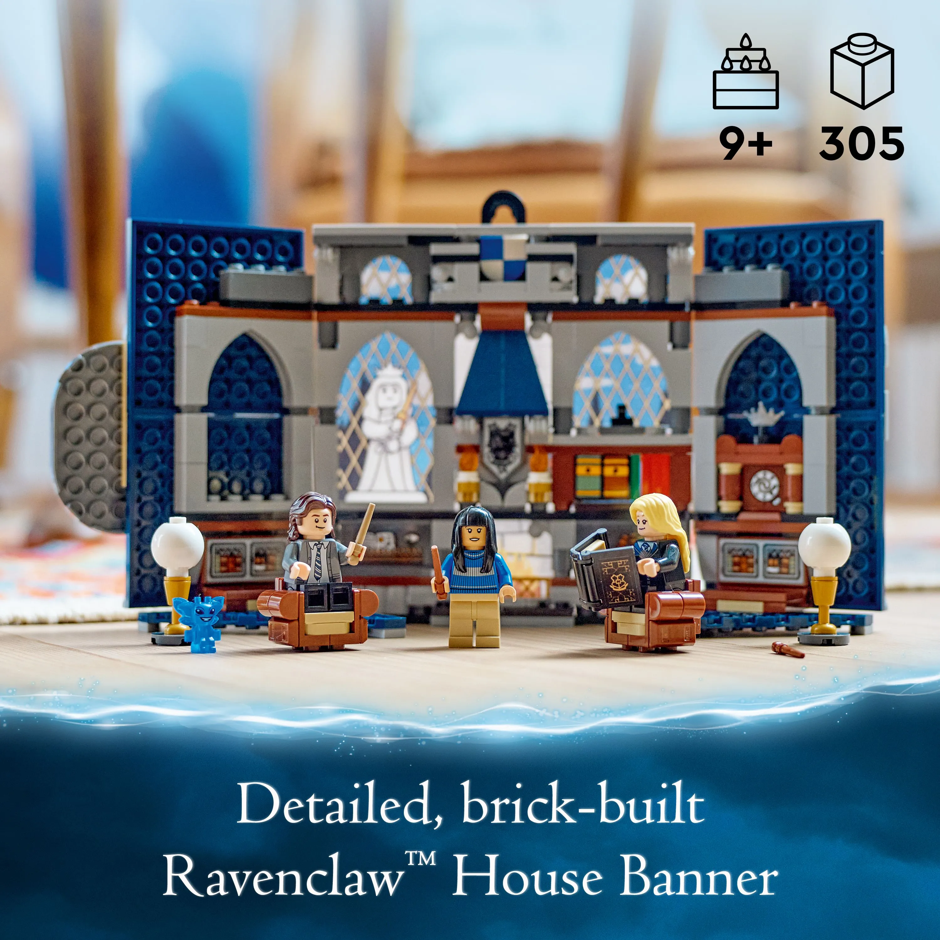 Lego Harry Potter Ravenclaw House Banner Construction Toy 76411