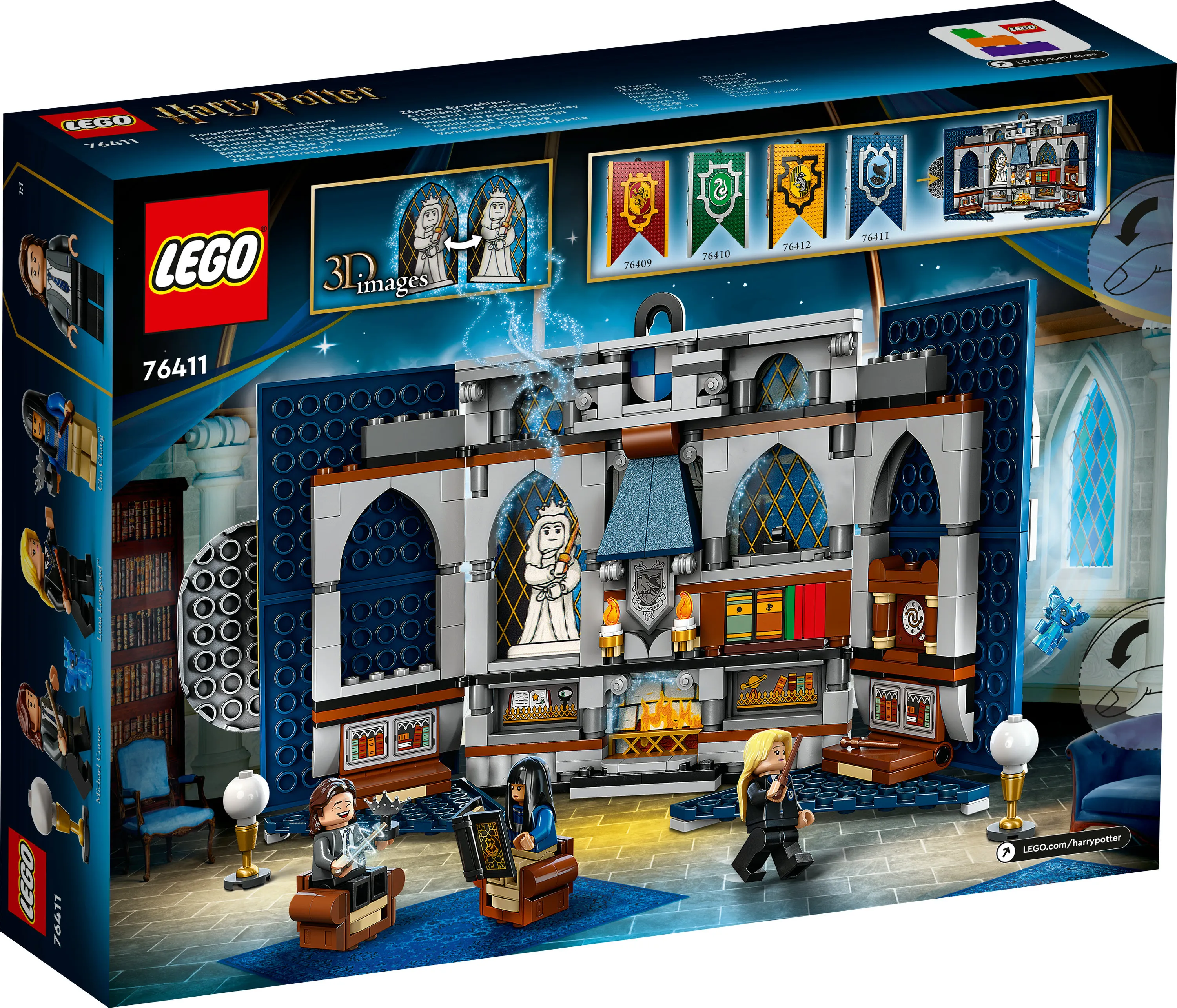 Lego Harry Potter Ravenclaw House Banner Construction Toy 76411