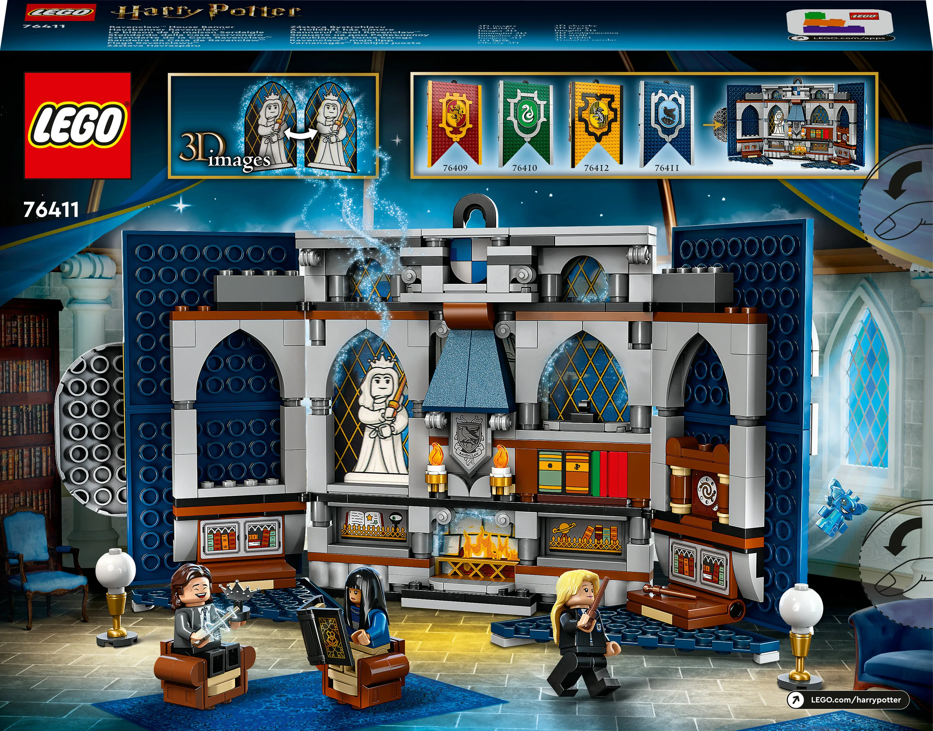 Lego Harry Potter Ravenclaw House Banner Construction Toy 76411