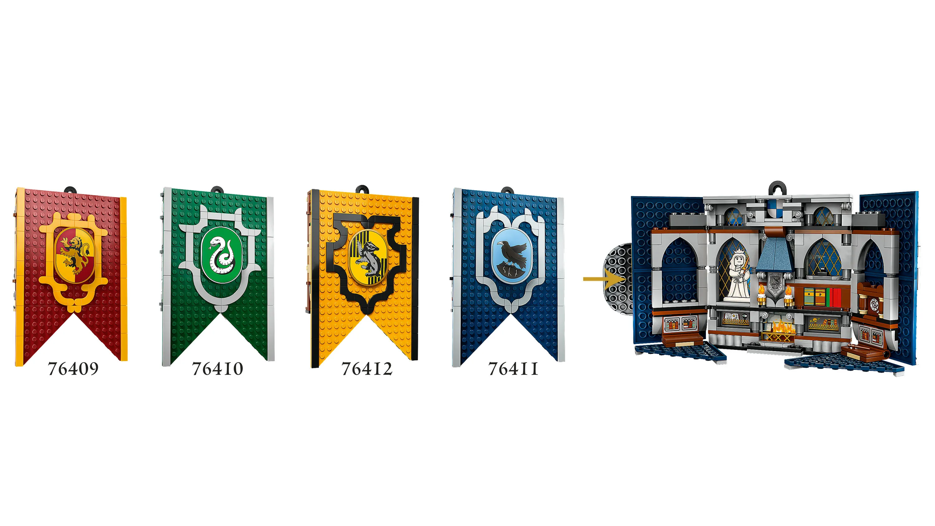 Lego Harry Potter Ravenclaw House Banner Construction Toy 76411