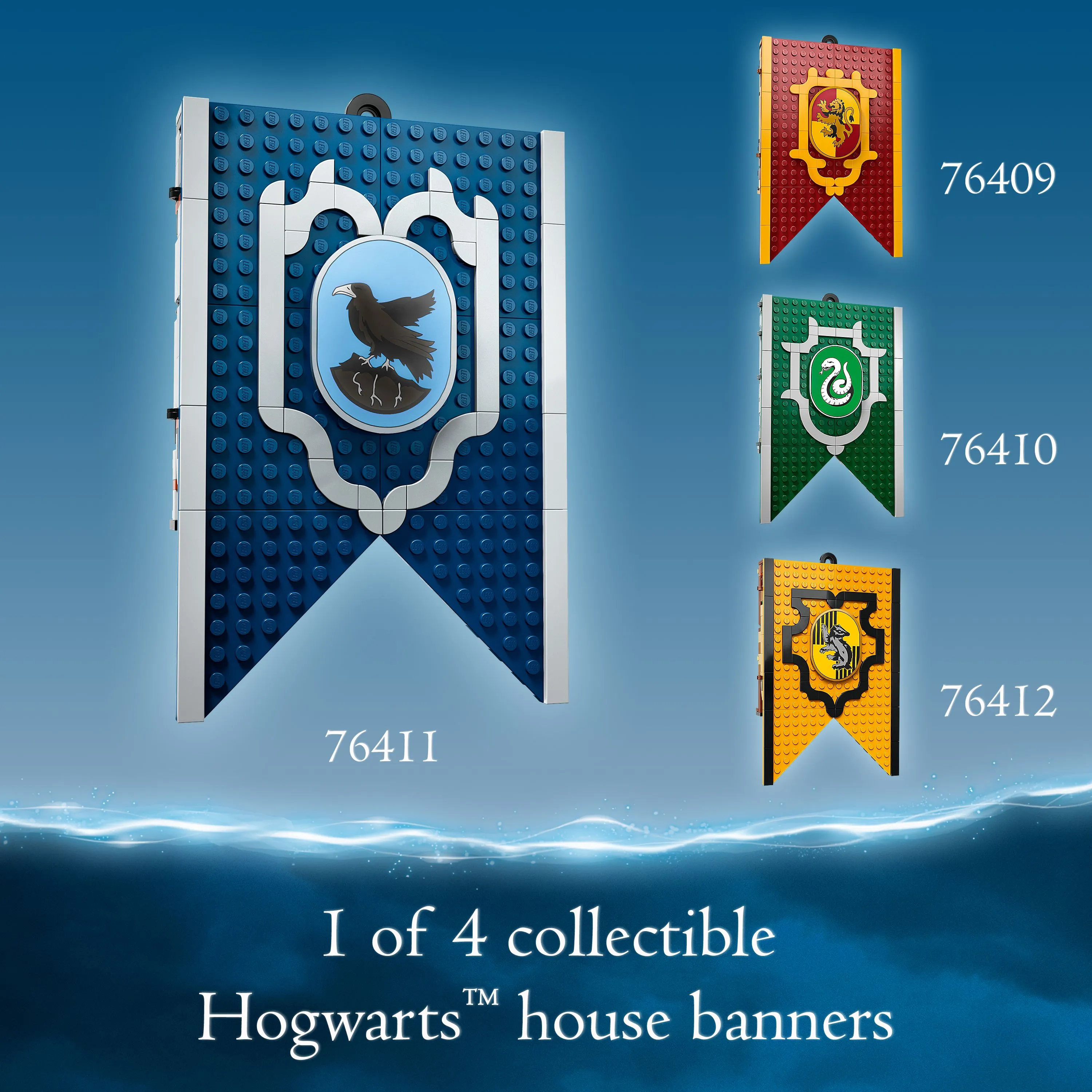 Lego Harry Potter Ravenclaw House Banner Construction Toy 76411