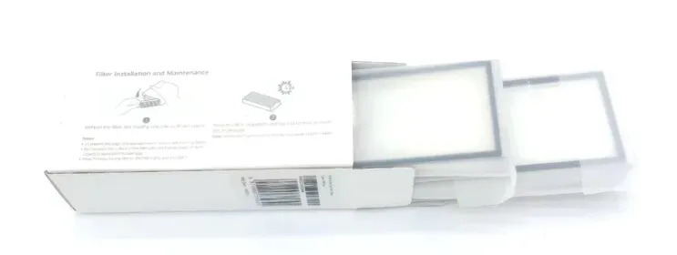 Roborock Washable Dust Bin Filter, White Robotic Vacuum Cleaner Parts