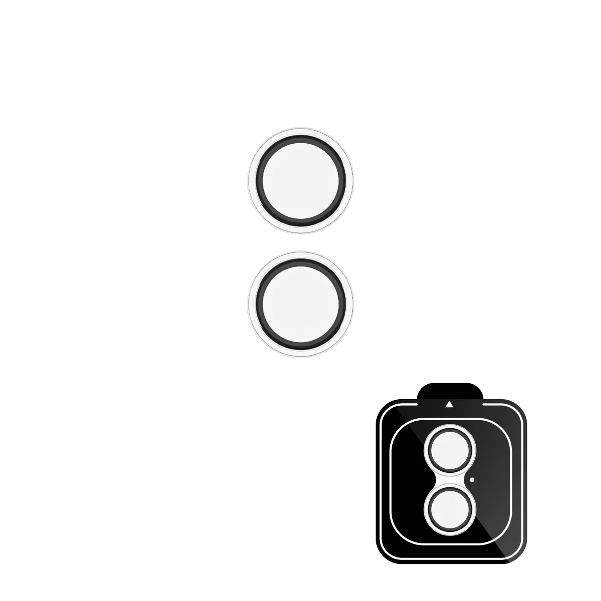 Epico Glass Lens Protectors iPhone 17 Anti-reflective One-step applicator