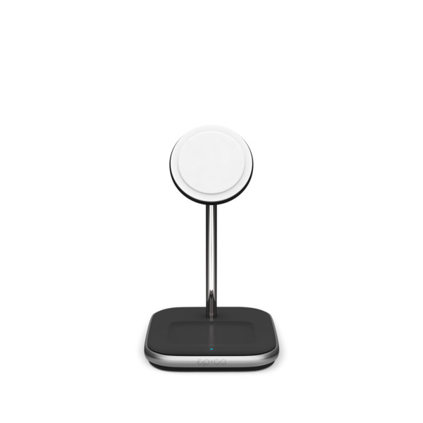 Epico 2IN1 MagSafe Wireless Charger with Type G charger - black