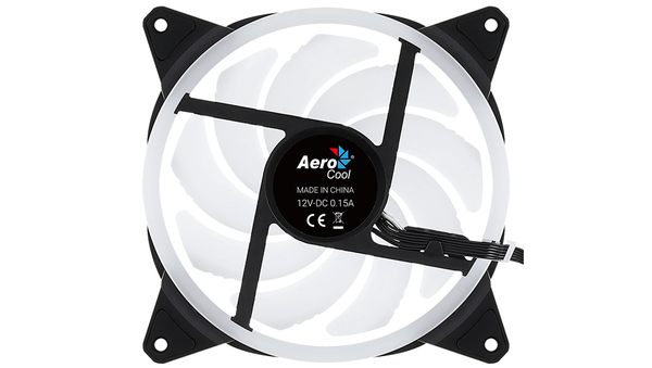 Aerocool, Duo 14. ARGB, 140mm - case fan, black
