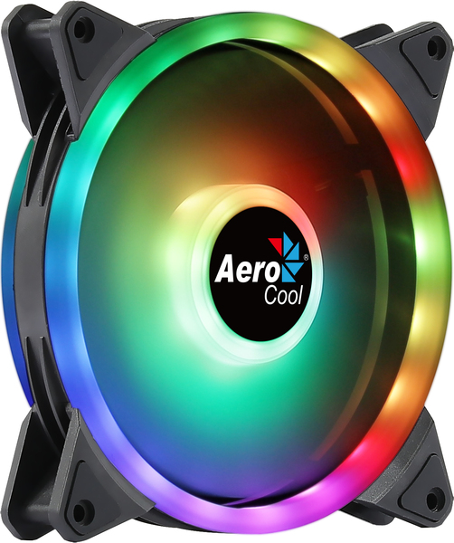Aerocool, Duo 14. ARGB, 140mm - case fan, black
