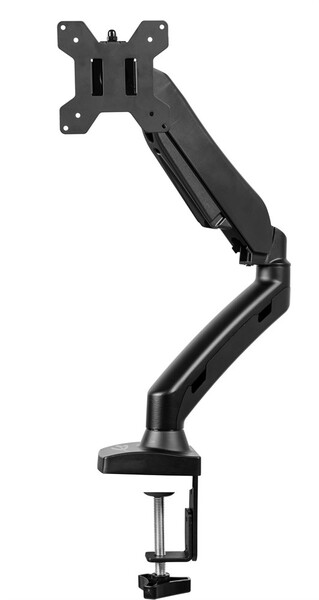 Arozzi Alzare AZ-ALZARE Monitor Arm, for 1 monitor, 13-27", with gas spring, 7kg, Black