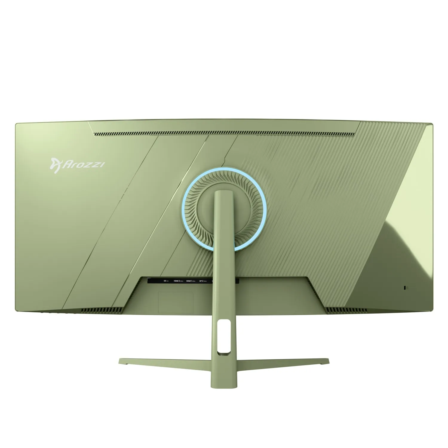 Arozzi 34&quot; Nova. QHD, 165Hz, 1ms, VA - curved spelsk&auml;rm, Skogsgr&ouml;n
