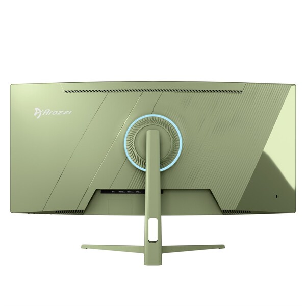 Arozzi 34" Nova. QHD, 165Hz, 1ms, VA - curved gaming monitor, Forest Green