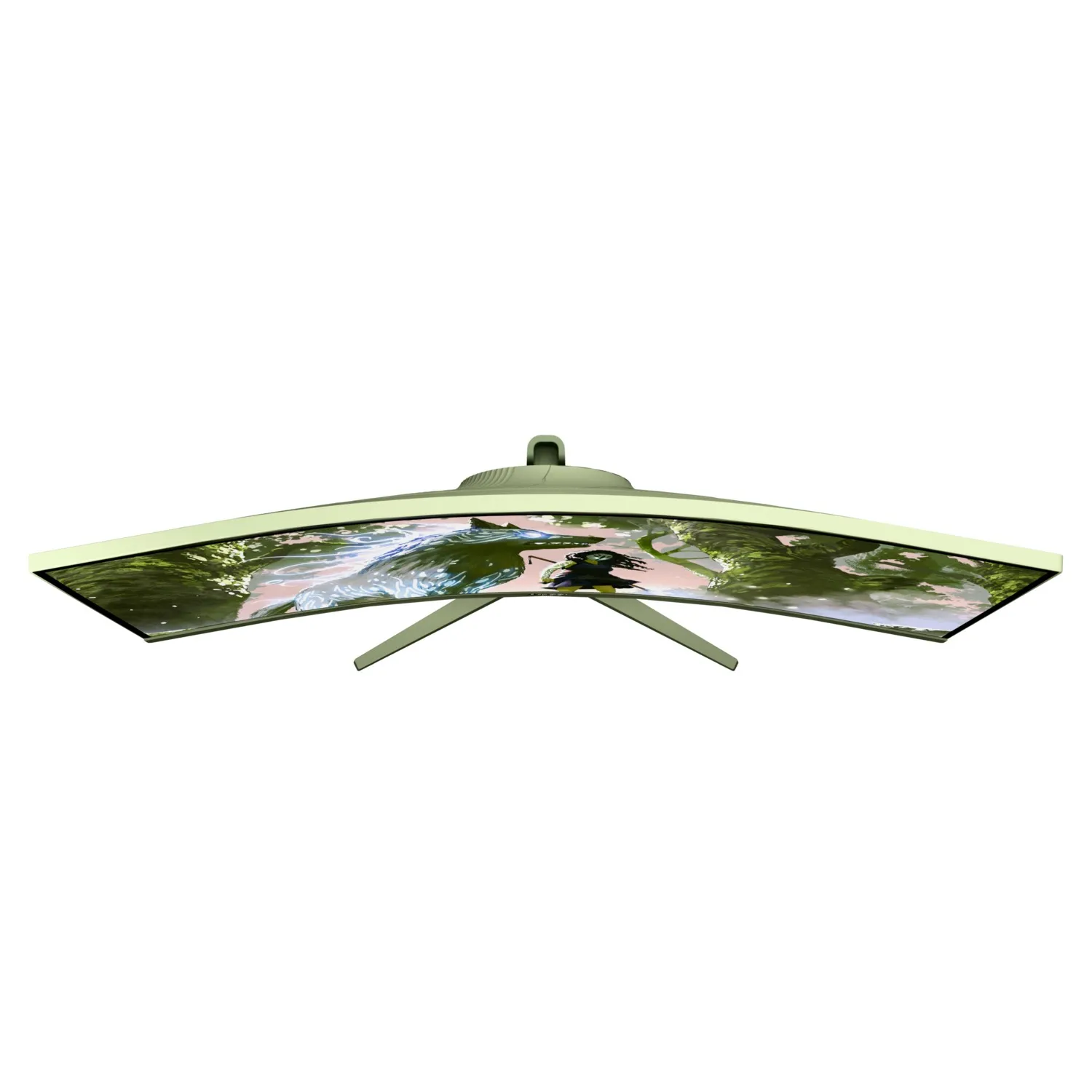 Arozzi 34&quot; Nova. QHD, 165Hz, 1ms, VA - curved spelsk&auml;rm, Skogsgr&ouml;n