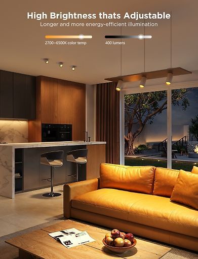 Govee Wi-Fi &amp; Bluetooth RGBWW - smart bulb, GU10, 400lm, 2-pack