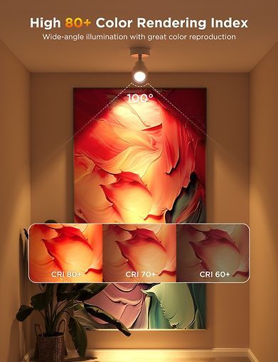 Govee Wi-Fi &amp; Bluetooth RGBWW - smart bulb, GU10, 400lm, 2-pack