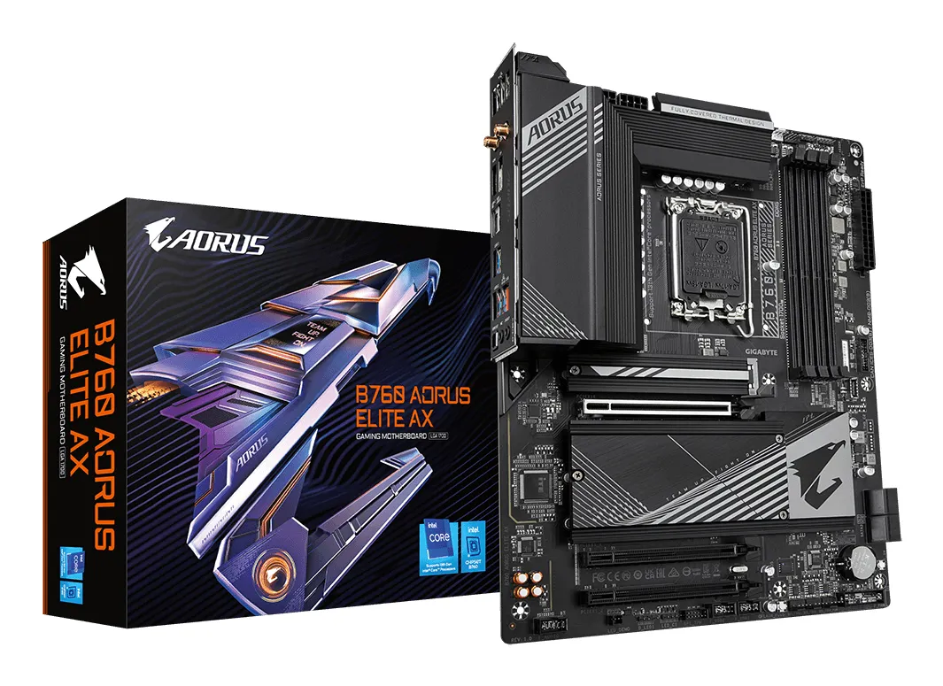 Gigabyte B760 AORUS ELITE AX (rev. 1.0) mATX - motherboard