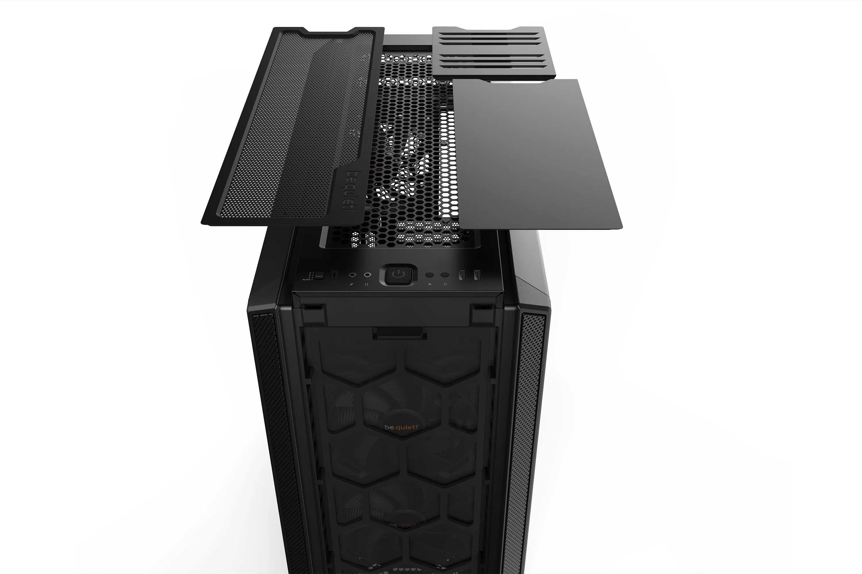 be quiet! Silent Base 802 Window Black - miditower chassi, fönster, Svart