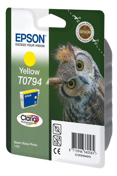 EPSON YELLOW T0794 CLARIA PHOTO INK