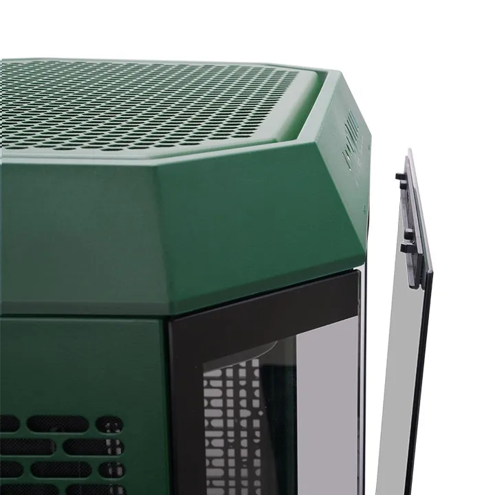 Thermaltake Tower 600 -miditornikotelo ikkunalla, racing green