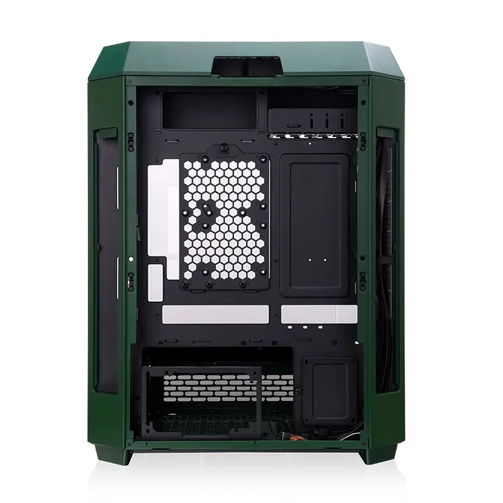 Thermaltake Tower 600 -miditornikotelo ikkunalla, racing green