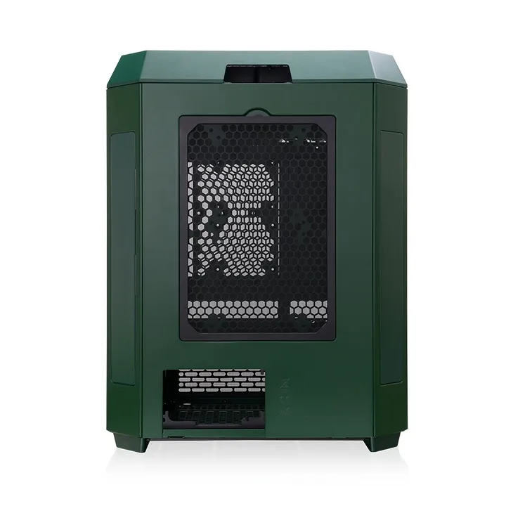 Thermaltake Tower 600 -miditornikotelo ikkunalla, racing green
