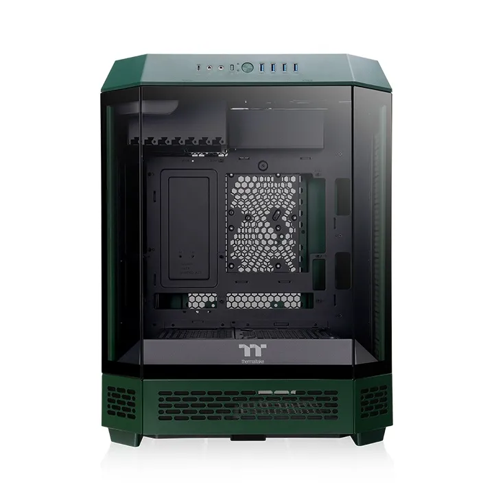 Thermaltake Tower 600 -miditornikotelo ikkunalla, racing green