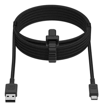 Xtorm CX3051 Next Gen USB-A &ndash; USB-C -kaapeli, 1,5 m, musta