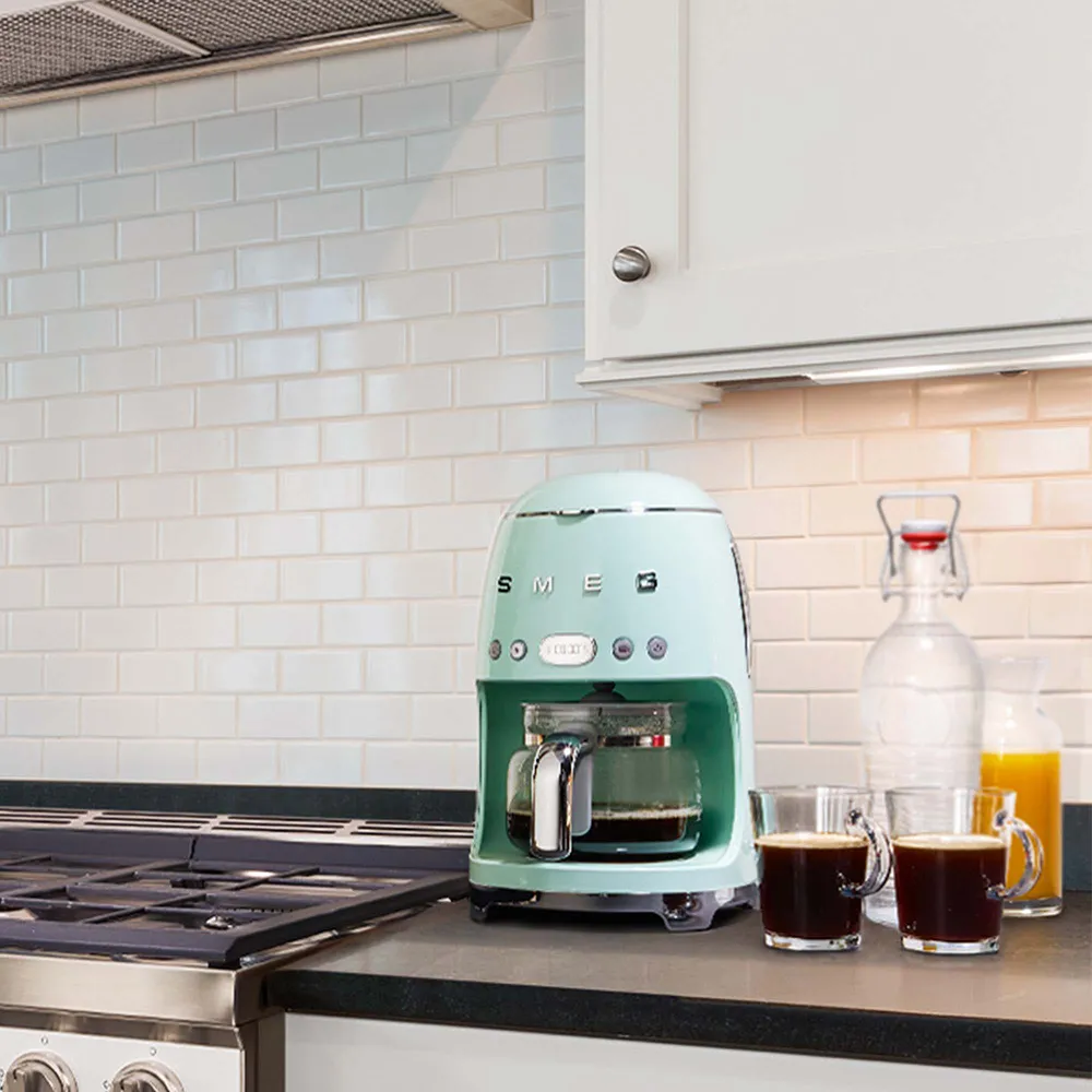 Smeg 50s Style - kaffebryggare, Grön