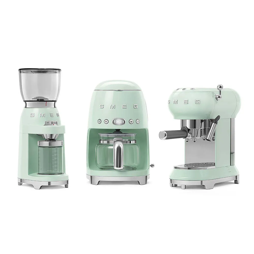 Smeg 50s Style - kaffebryggare, Gr&ouml;n