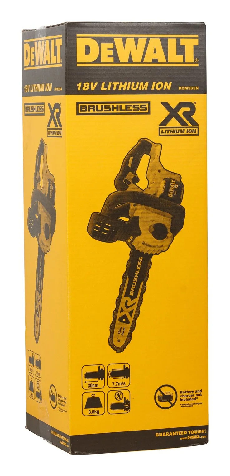 DeWALT XR DCM565N-XJ - chainsaw whit battery