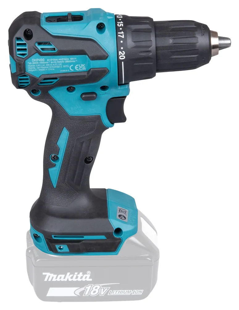 Makita -18 V akkuk&auml;ytt&ouml;inen iskuporakone