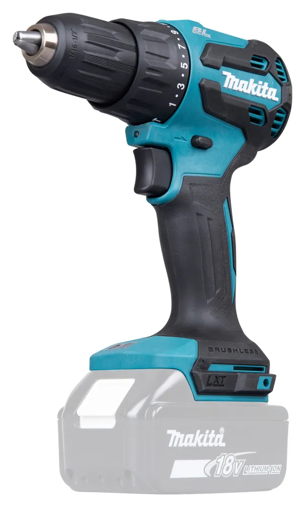 Makita -18 V akkuk&auml;ytt&ouml;inen iskuporakone
