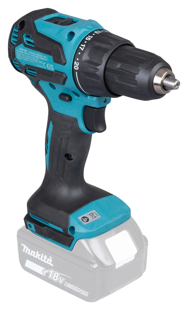 Makita -18 V akkuk&auml;ytt&ouml;inen iskuporakone