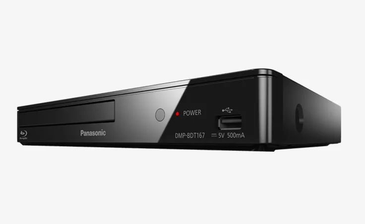 Panasonic DMP-BDT167EG Full HD 3D Blu-ray Player - Black
