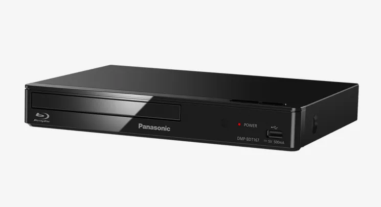 Panasonic DMP-BDT167EG Full HD 3D Blu-ray Player - Black