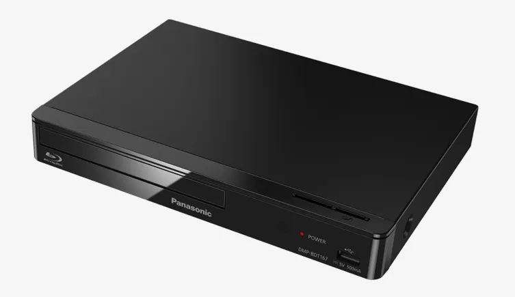 Panasonic DMP-BDT167EG Full HD 3D Blu-ray Player - Black