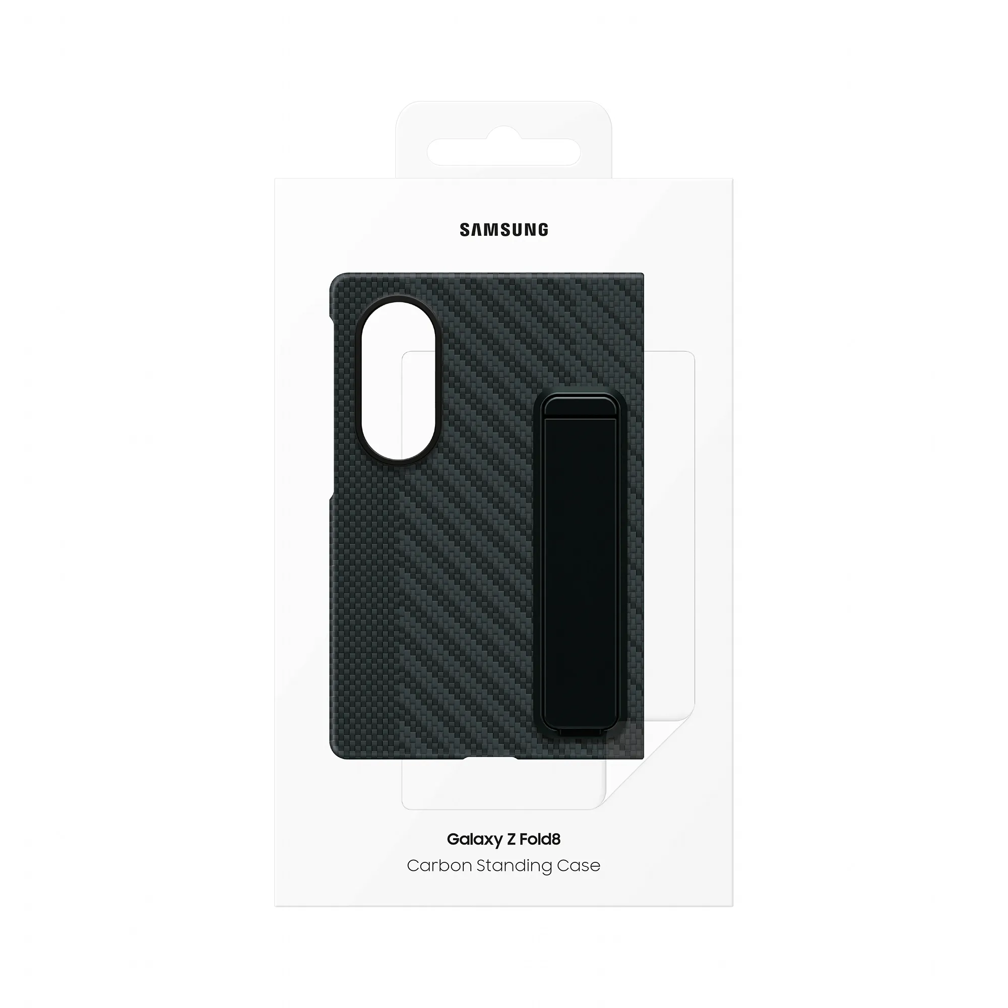 Samsung Galaxy Z Fold8 Carbon Standing Case, Black