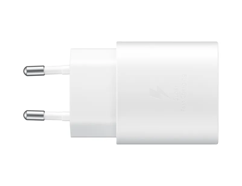 Samsung PD 25W USB-C - charger and cable, White, 1m