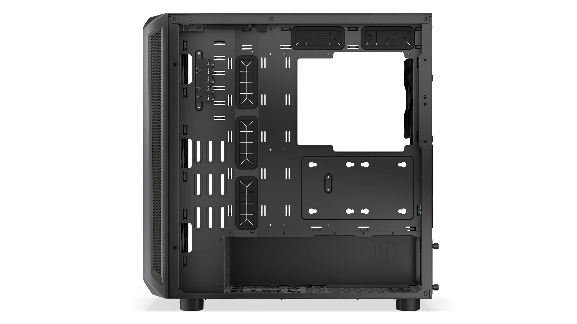 Endorfy Arx 700 Air - Full Tower chassi, Svart