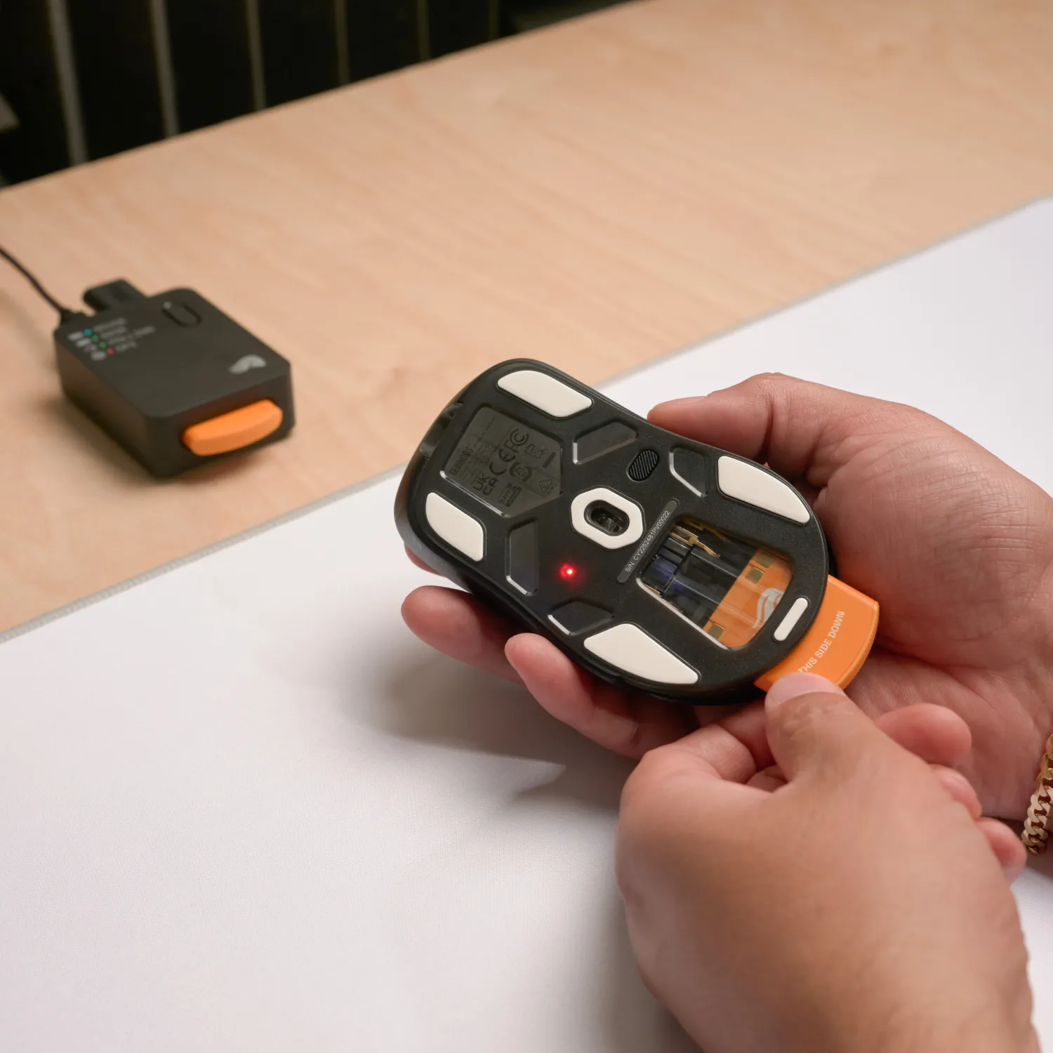 Glorious Model D3 Wireless Gaming Mouse, Black