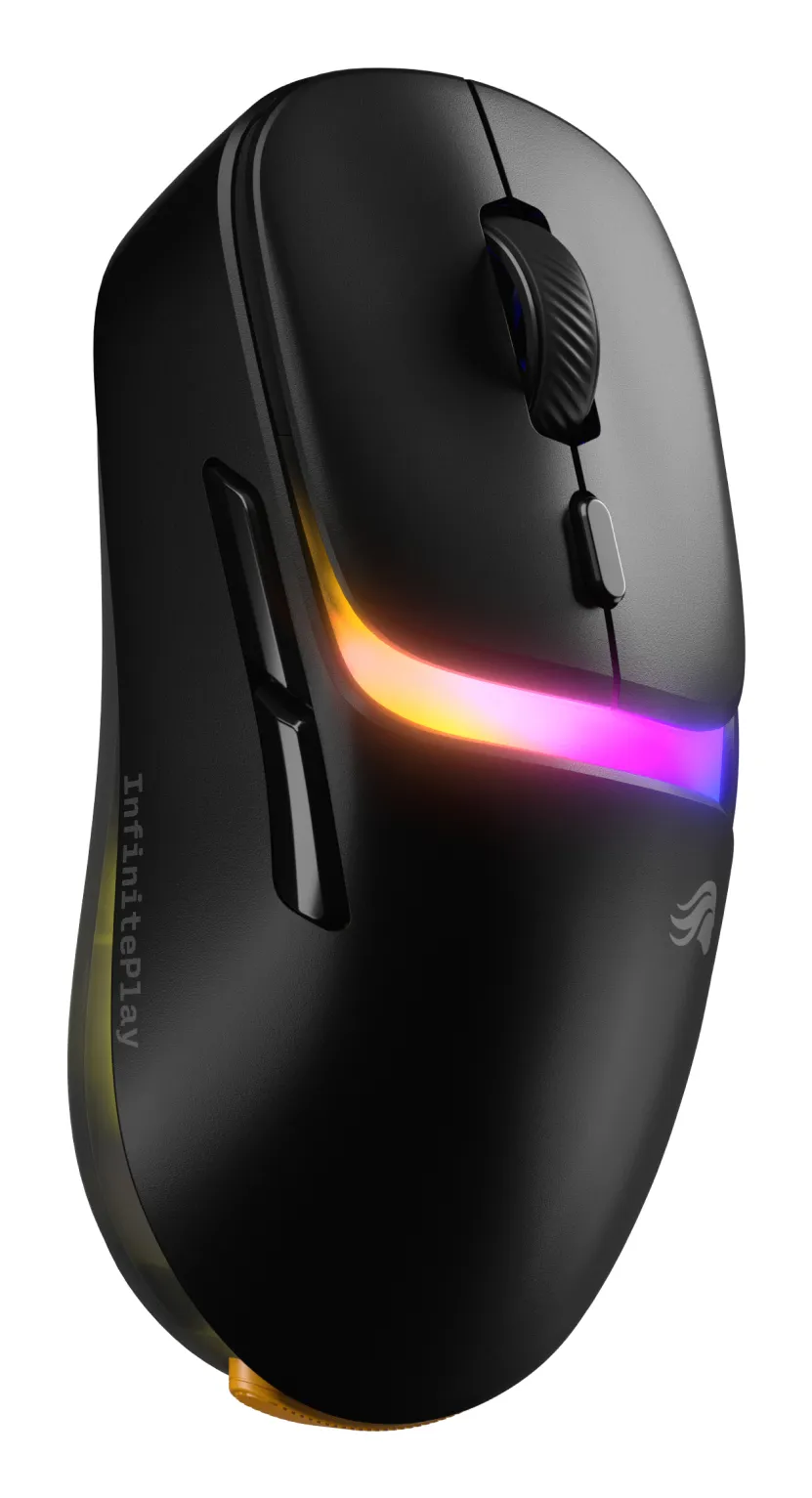 Glorious Model D3 Wireless Gaming Mouse, Black