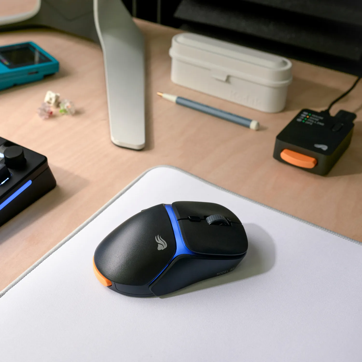 Glorious Model D3 Wireless Gaming Mouse, Black