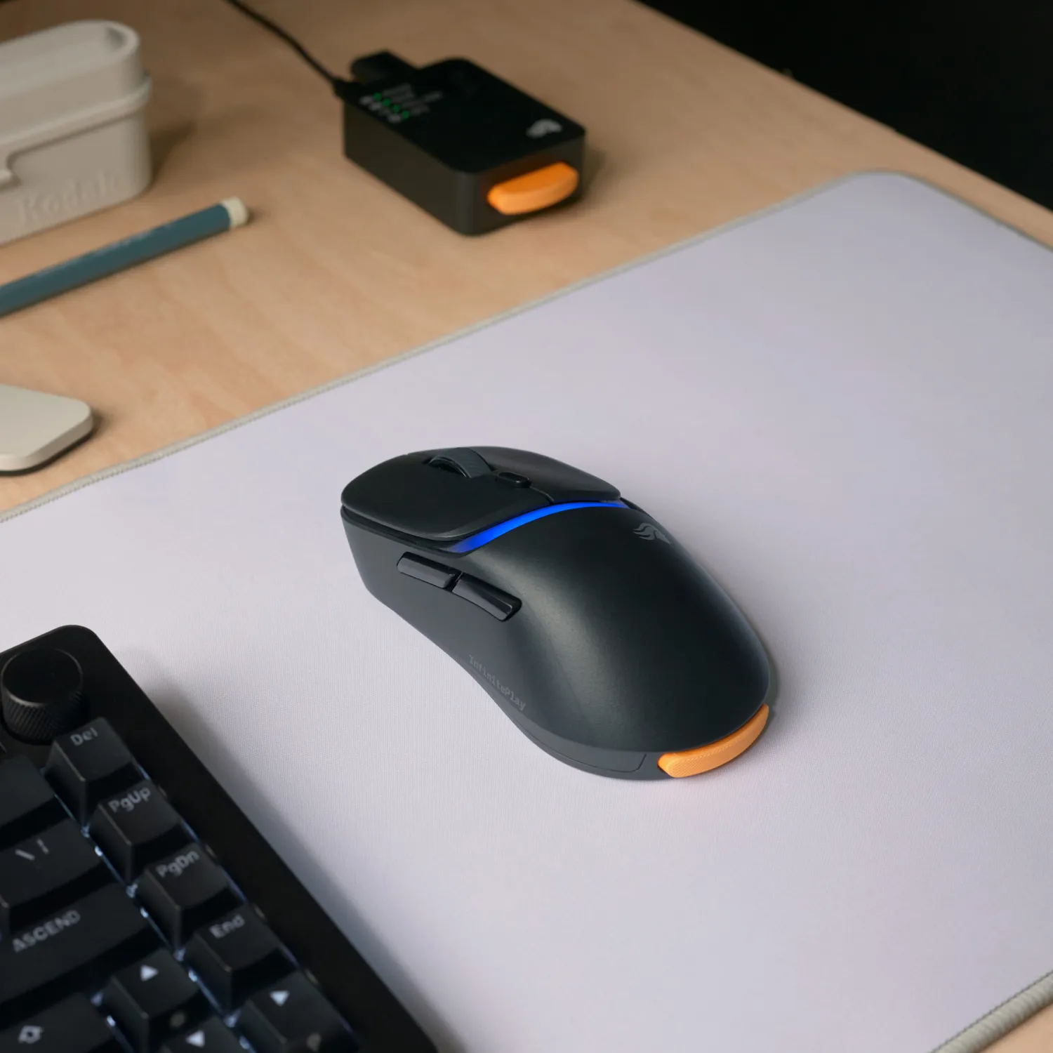 Glorious Model D3 Wireless Gaming Mouse, Black