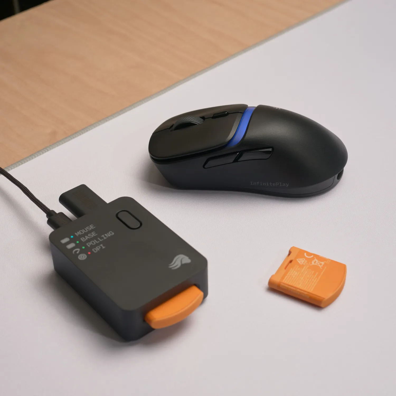 Glorious Model D3 Wireless Gaming Mouse, Black