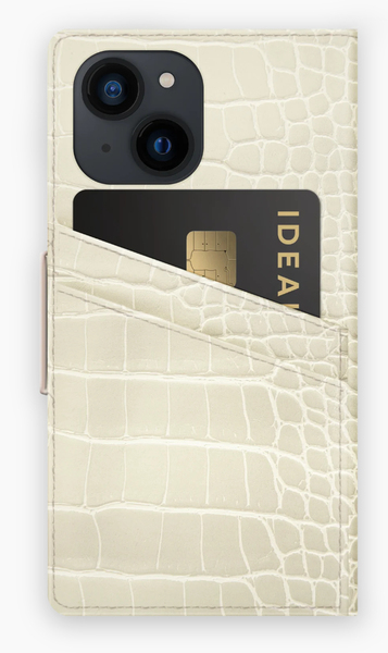 iDeal of Sweden Atelier Wallet, iPhone 13 mini - Wallet Case, Cream