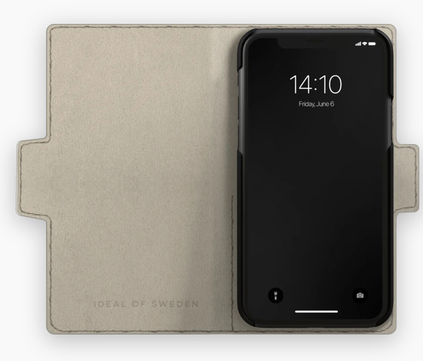 iDeal of Sweden Atelier Wallet, iPhone 13 mini - Wallet Case, Cream
